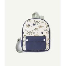 Sac à dos bébé garçon bleu avec imprimé dinosaure –  – Soldes