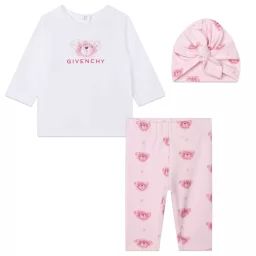 Ensemble 3 pièces UNISEXE Rose