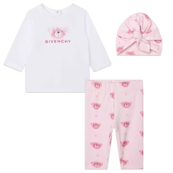 Ensemble 3 pièces UNISEXE Rose