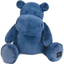 Peluche géante hippopotame Hip&rsquo;Blue (85 cm)