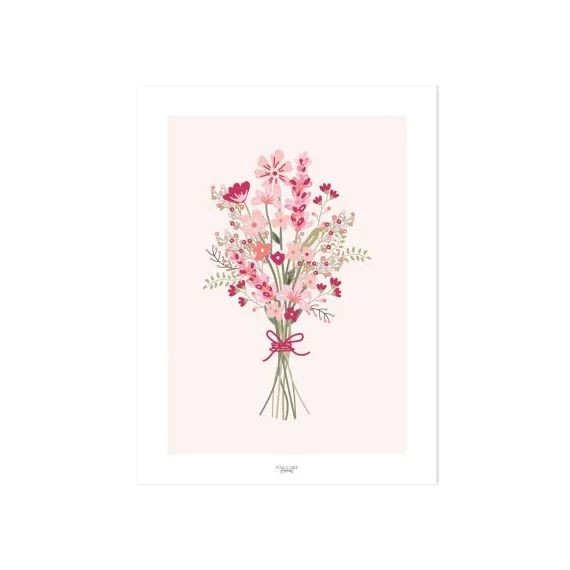 Affiche fleurs Spring Bouquet (30 x 40 cm)