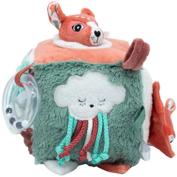 Cube d&rsquo;activités Mélimélos la biche (12 cm)