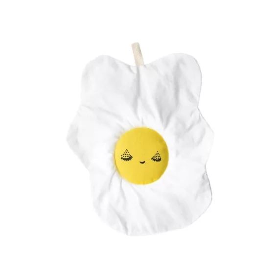 Doudou plat bruissant Œuf