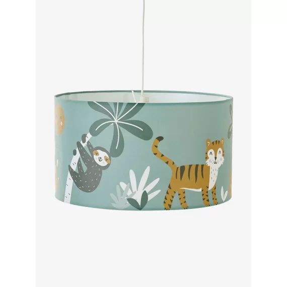 Abat-jour pour suspension JUNGLE vert