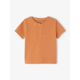 T-shirt tunisien nid d’abeille bébé camel