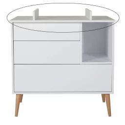 Commode Cocoon Ice White