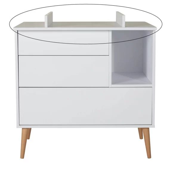 Commode Cocoon Ice White