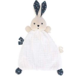 Doudou plat lapin blanc Nature K&rsquo;doux