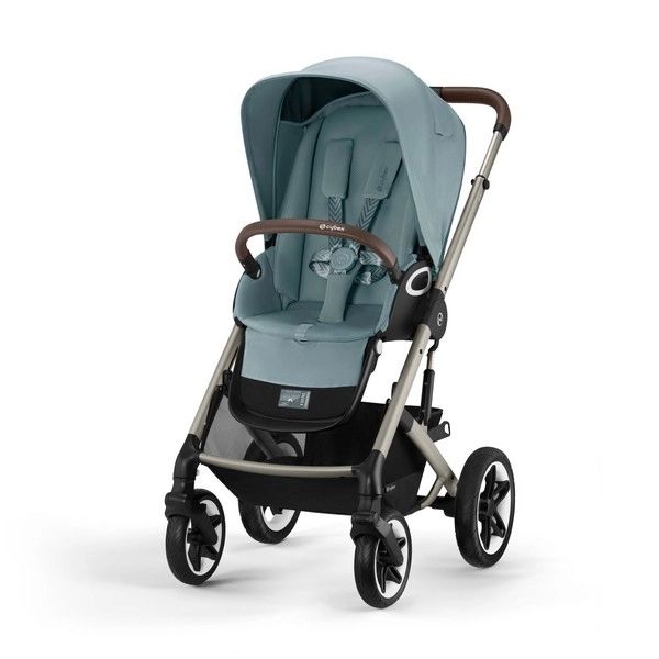 Poussette Cybex Talos S Lux – Châssis Taupe/ Sky Blue (2023)