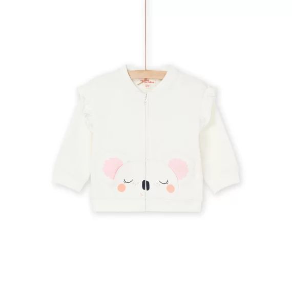 Sweat Écru À Motif Panda