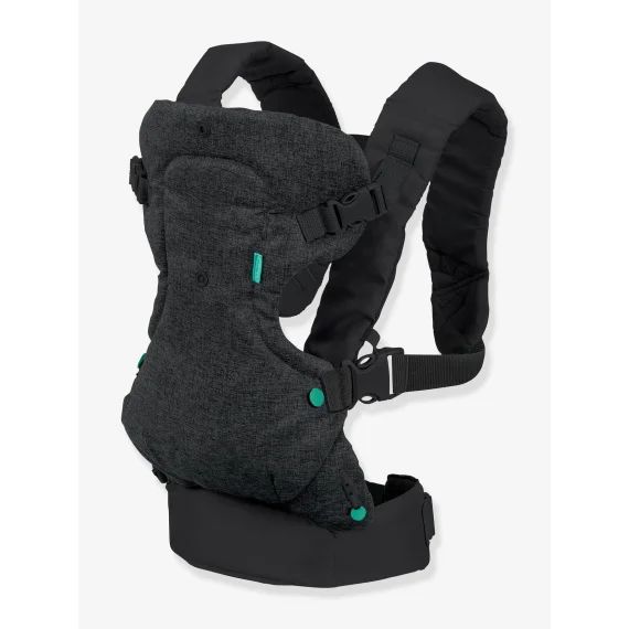 Porte-bébé avec bavoir lavable Flip 4 en 1 INFANTINO noir