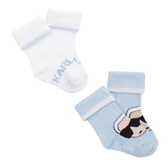 Lot de 2 paires de chaussettes UNISEXE Bleu