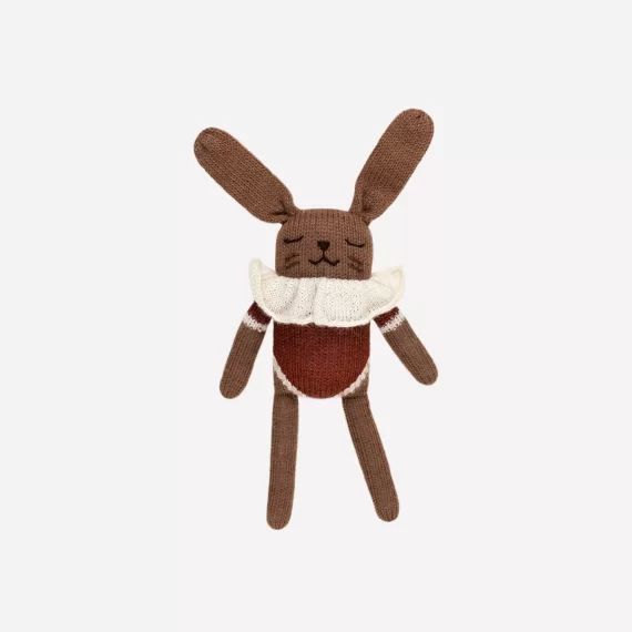 Doudou lapin maillot sienne