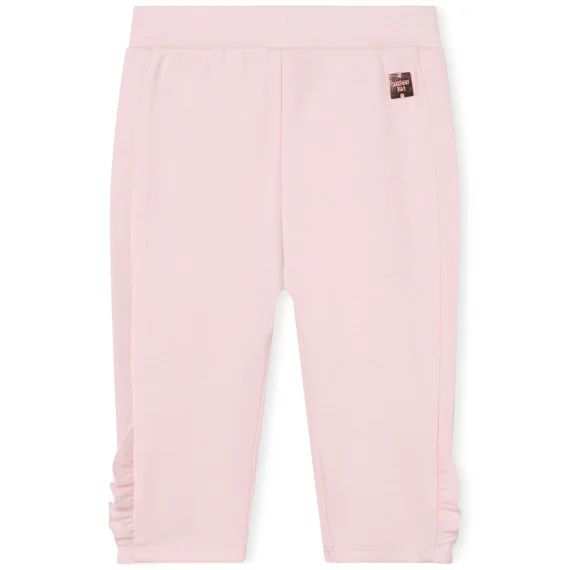 Pantalon en maille Fille Rose