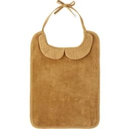 Bavoir à nouer bambou noisette