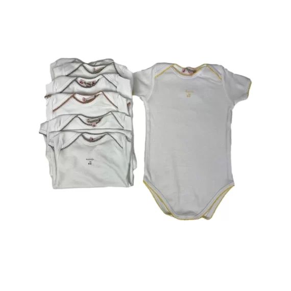 Body semainier fille ou garçon 12 mois