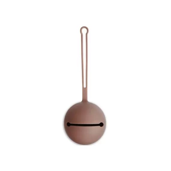 Range sucette en silicone Cloudy mauve