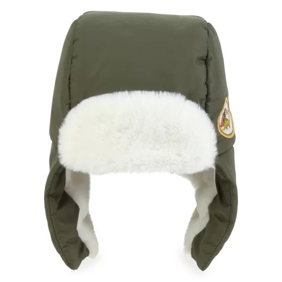 Chapka doublée en polaire Garçon Vert