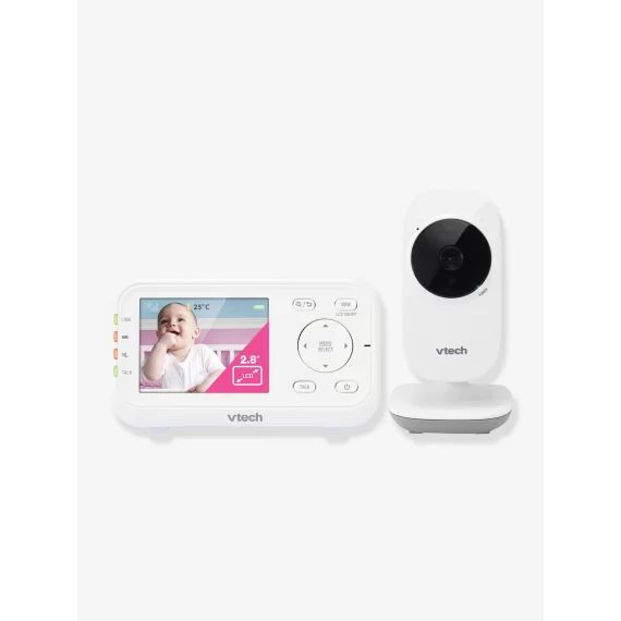 Babyphone vidéo Safe&Sound Video Clear BM3255 VTECH blanc