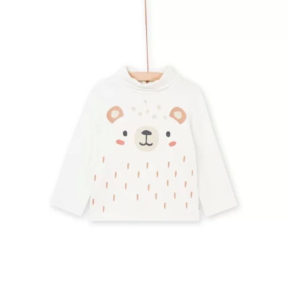 Sous-pull Écru À Motif Animal