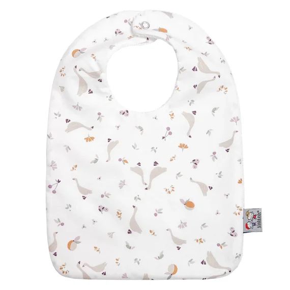 Bavoir En Coton Sidonia Beige, Sidonia