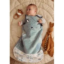 Gigoteuse D&rsquo;hiver En Velours Félintrépide Bleu