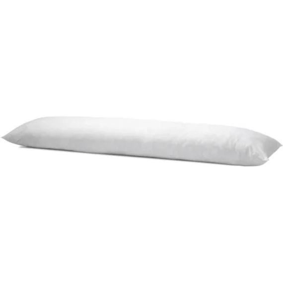 Bleu Calin Traversin Le Mémoire De Forme Mixte Plat – Confort Ergonomique – Polochon Avec Mousse À Mémoire De Forme – 140cm Blanc