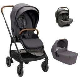 Poussette Nuna Triv + Nacelle + Coque Auto Pipa Next – Granite