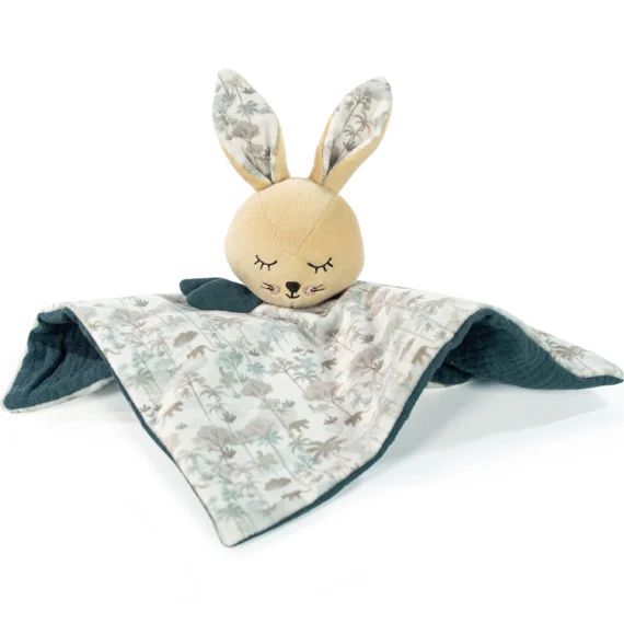 Doudou plat Lapin Serengueti