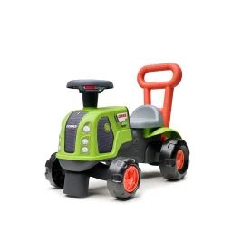 Porteur Tracteur Claas 1er Âge Avec Barre D’aide À La Marche Vert Claas