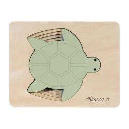 Puzzle Animal En Bois Vert