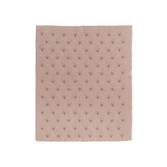 Couverture bébé en coton bio Dandelion (80 x 100 cm)