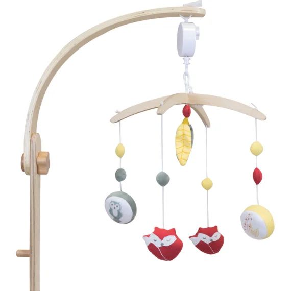 Panier de rangement Teddy écru (30 x 30 cm)