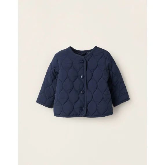 Veste Matelassée Bleu Foncé