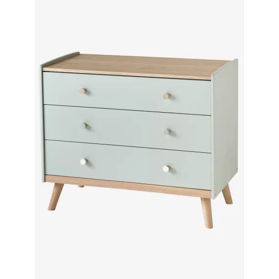 Commode avec poignées personnalisables LIGNE CONFETTI vert