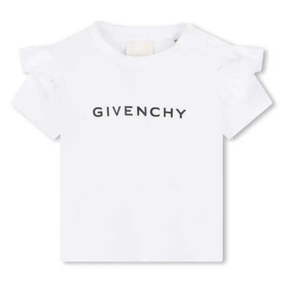 T-shirt à manches courtes Fille Blanc