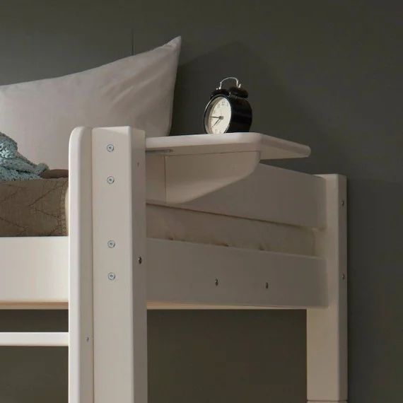 Etagère Suspendue En Pin Blanc Lilja Blanc