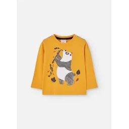 T-shirt Tricot Basic Jaune