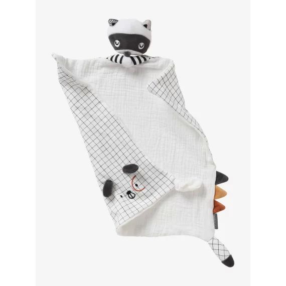 Doudou carré MES PETITS JOUETS multicolore