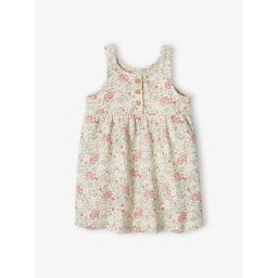 Robe bébé sans manches écru
