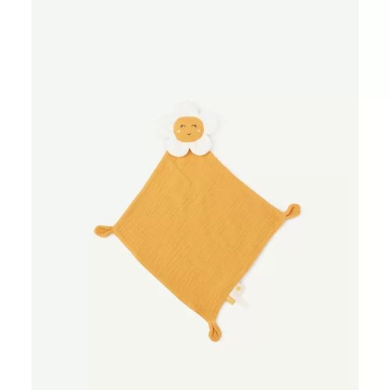 Doudou lange fleur tout doux bébé