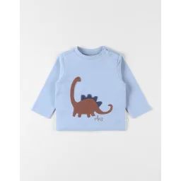 T-shirt En Jersey Dino Bleu