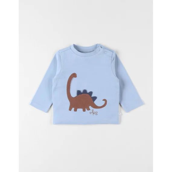 T-shirt En Jersey Dino Bleu