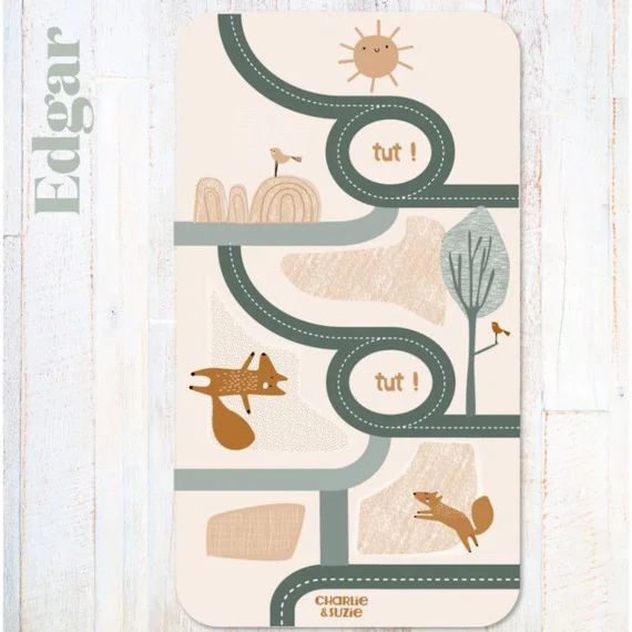Tapis De Jeu Nomage Route Edgar multicolore