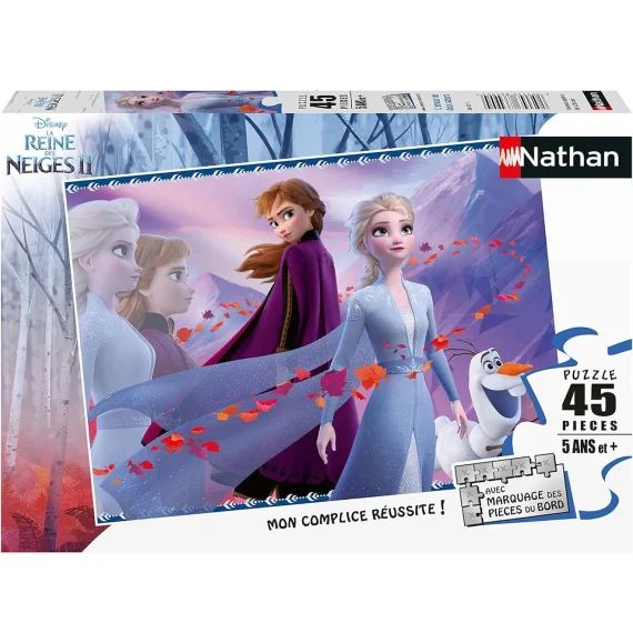 Puzzle La Reine Des Neiges 2 – 45 Pcs Bleu