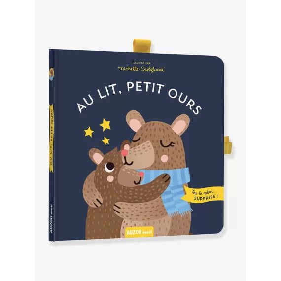 Au Lit Petit Ours – AUZOU blanc