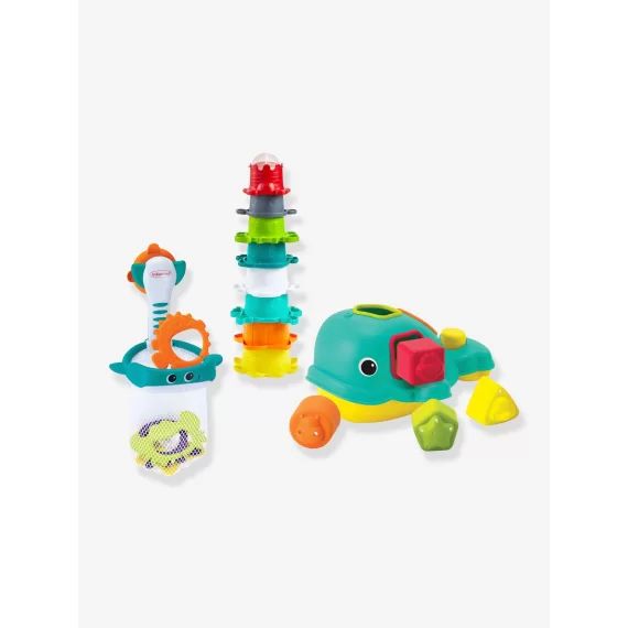 Coffret de bain 3 jouets – INFANTINO multicolor