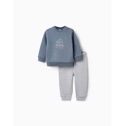 Sweat + Jogpant Bleu