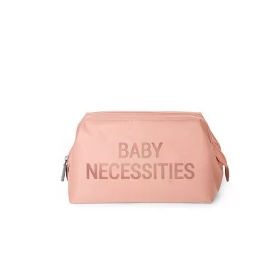 Trousse de Toilette Childhome Baby Necessities – Rose/Cuivre