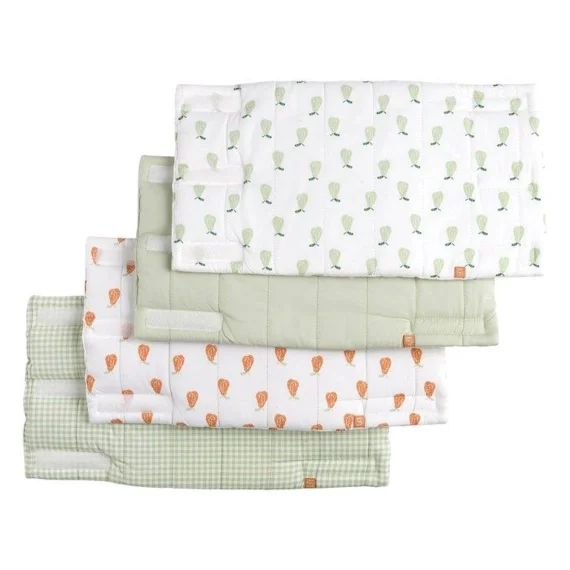 Protections De Barreaux De Lit Coton Vert Tilleul Vert